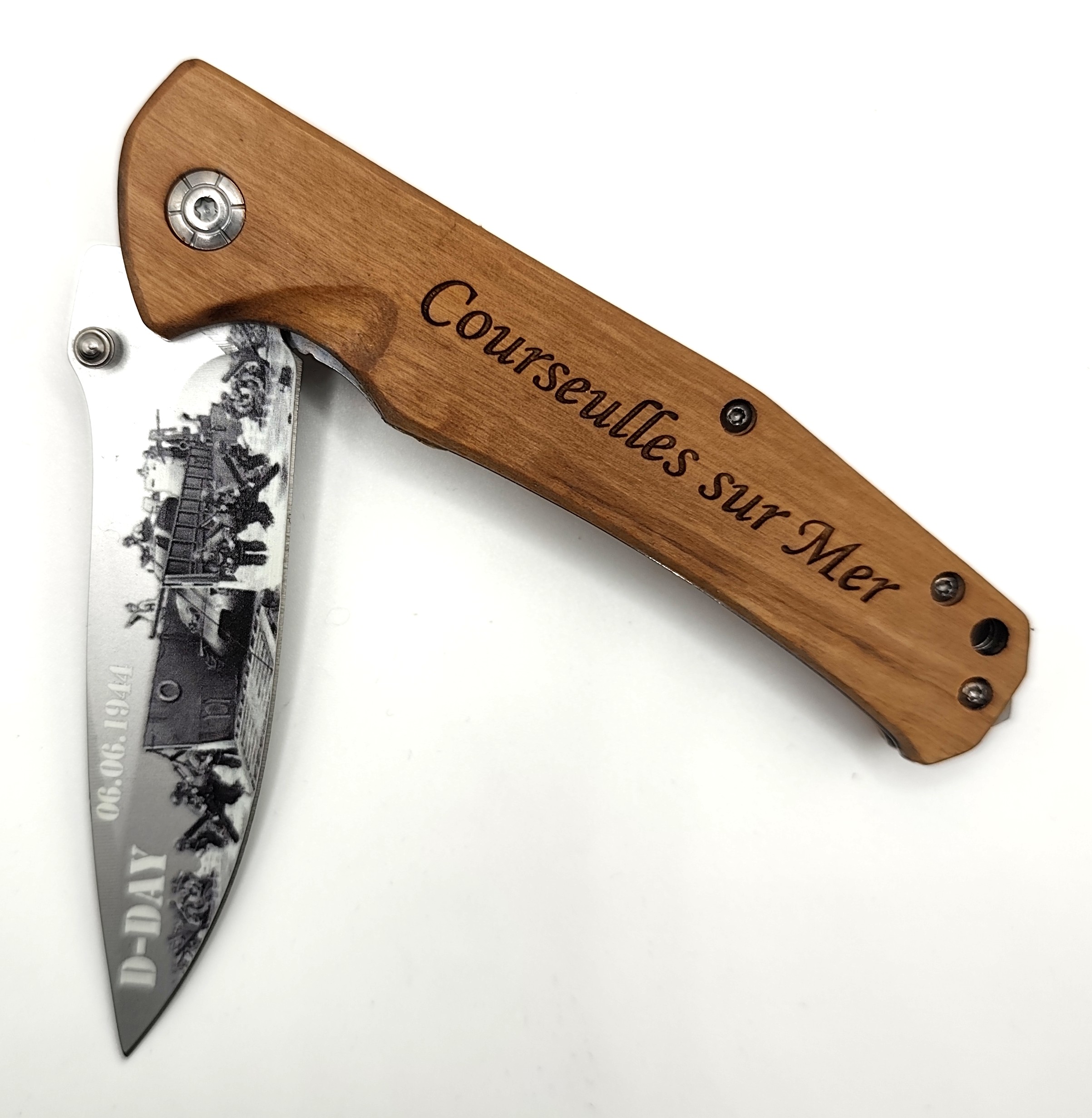COUTEAU LAME D-DAY GRAVE COURSEULLES SUR MER