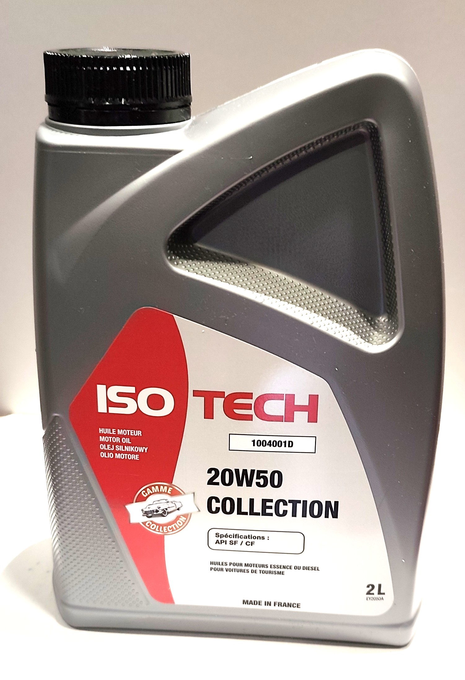 HUILE MOTEUR 20W50 ISOTECH 2L
