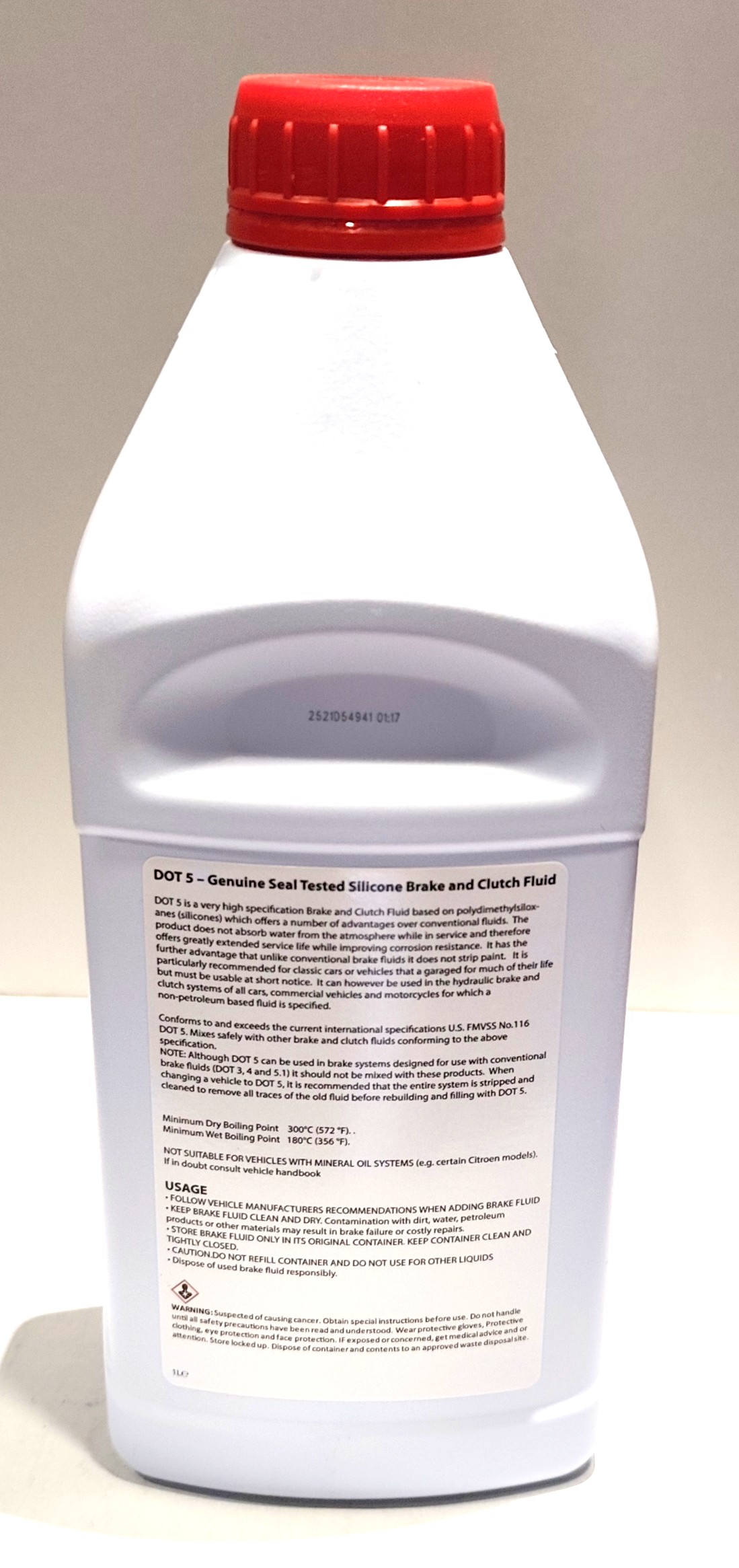LIQUIDE DE FREIN DOT5 SILICONE 1L