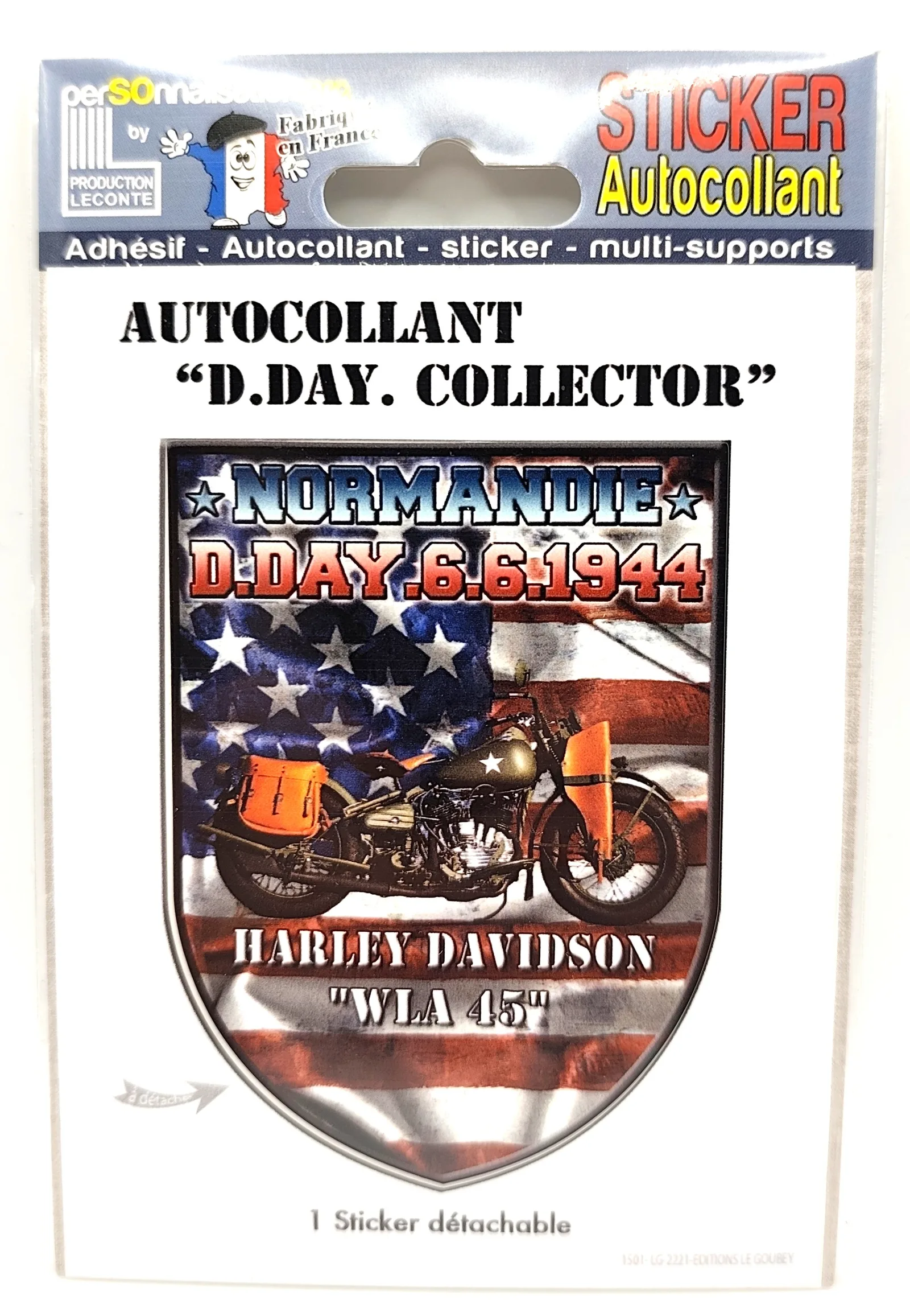 STICKER: HARLEY DAVIDSON WLA 45