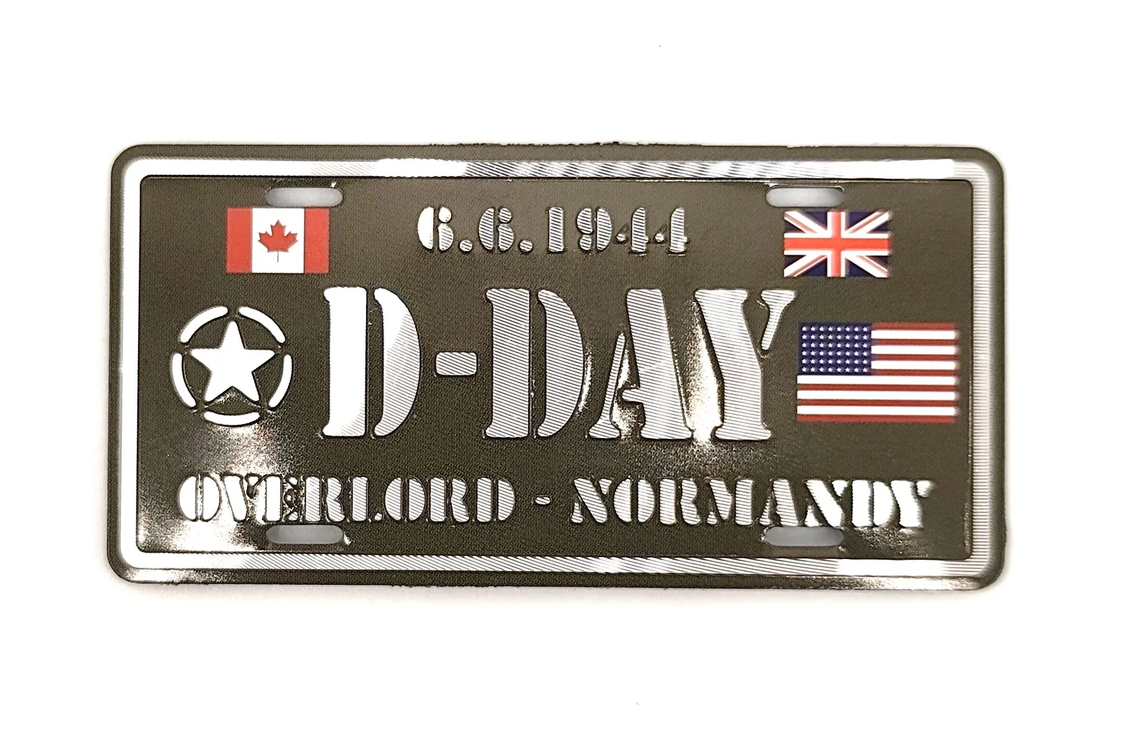 MAGNET PLAQUE IMMAT OVERLORD