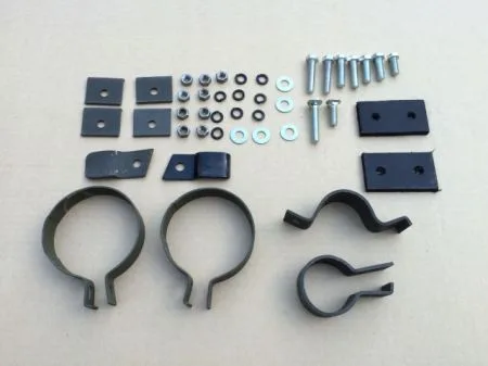 KIT FIXATION ECHAPPEMENT ROND JEEP EARLY