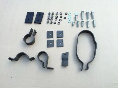 KIT FIXATION ECHAPPEMENT OVALE JEEP