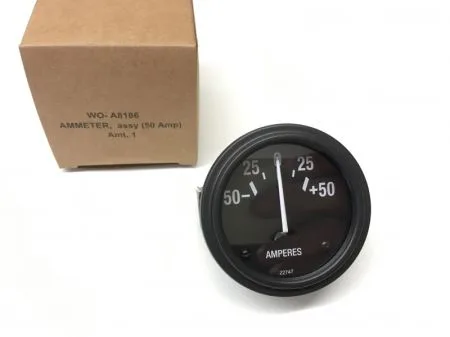 AMPERMETRE 25/50 AMP 6V JEEP
