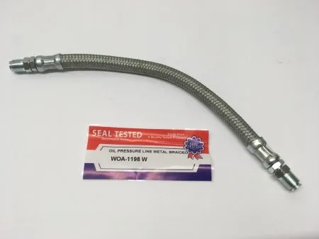 FLEXIBLE HUILE MOTEUR COURT METAL TRESSE JEEP