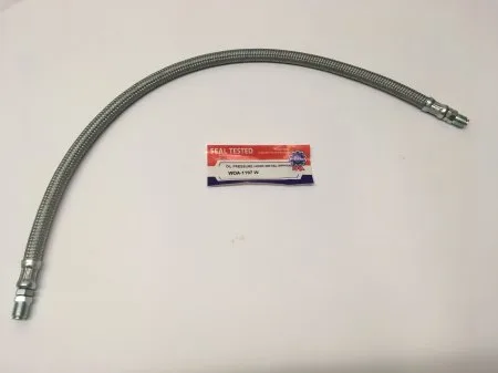 FLEXIBLE HUILE MOTEUR LONG METAL TRESSE JEEP