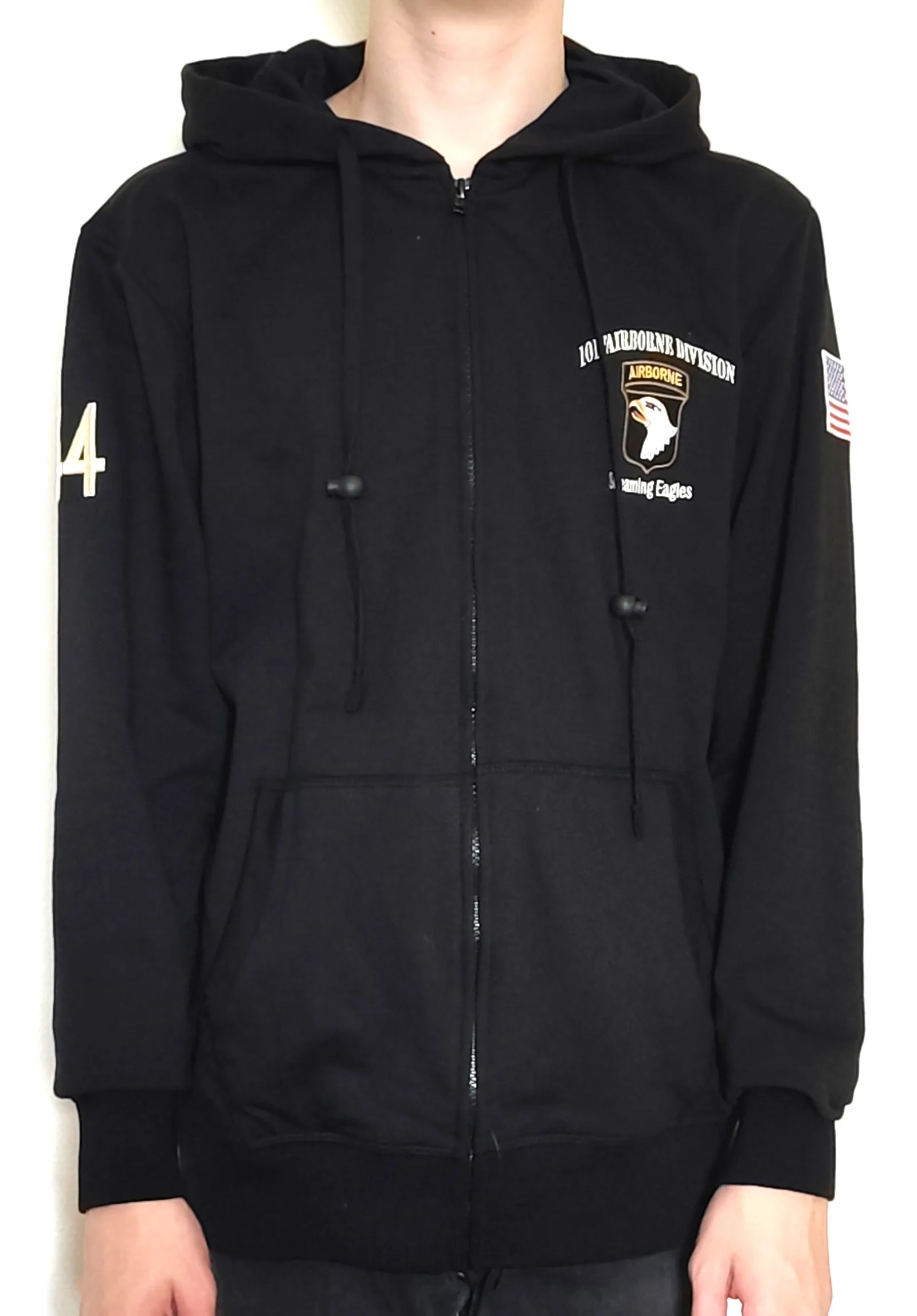 SWEAT A CAPUCHE 101ST AIRBORNE AILE