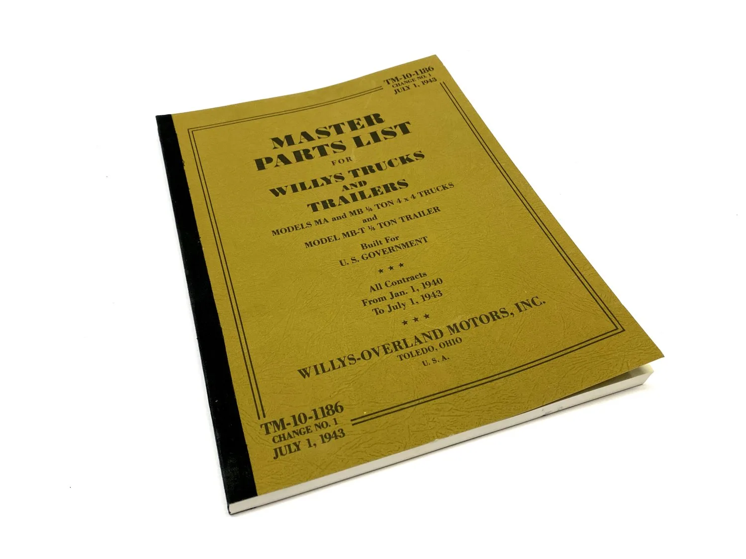 MASTER PARTS LIST JEEP