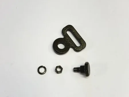 PLAQUE SANGLE PORTE / CAISSE ARRIERE + VISSERIE JEEP
