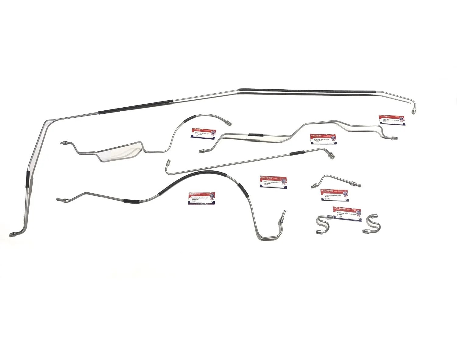 KIT 8 TUBES FREIN RIGIDE JEEP