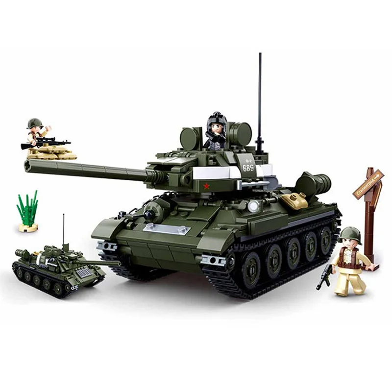 Sluban Camouflages Tank