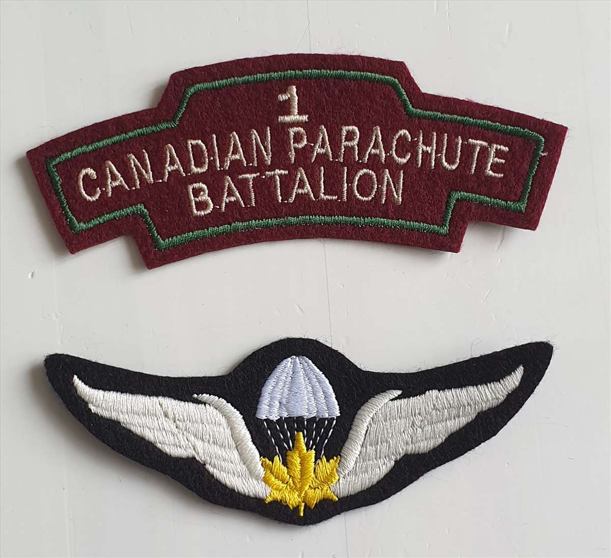 PATCH INSIGNE CANADIAN PARA / TITLE 1 CANADIAN PARA