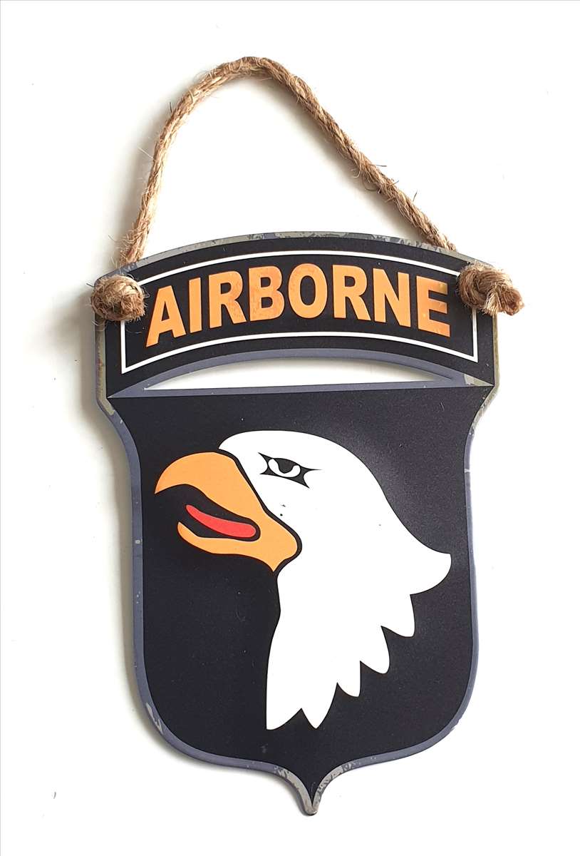 PLAQUE A SUSPENDRE 101ST AIRBORNE