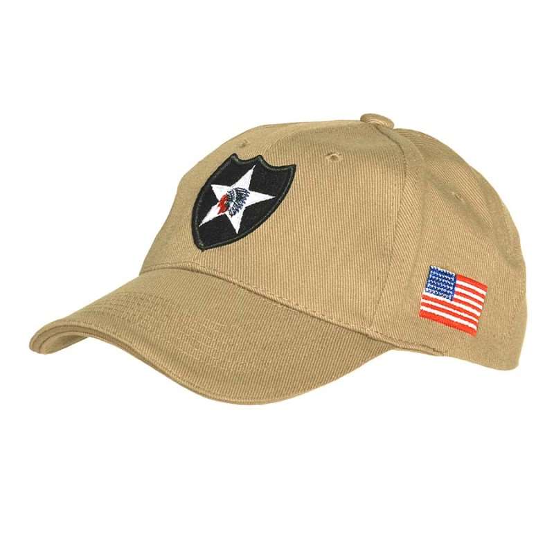 CASQUETTE 2ND INFANTRY DIVISION SAND