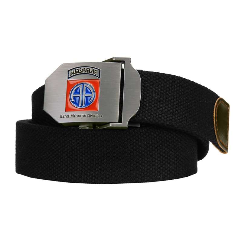 Ceinture 82nd Airborne Division noir