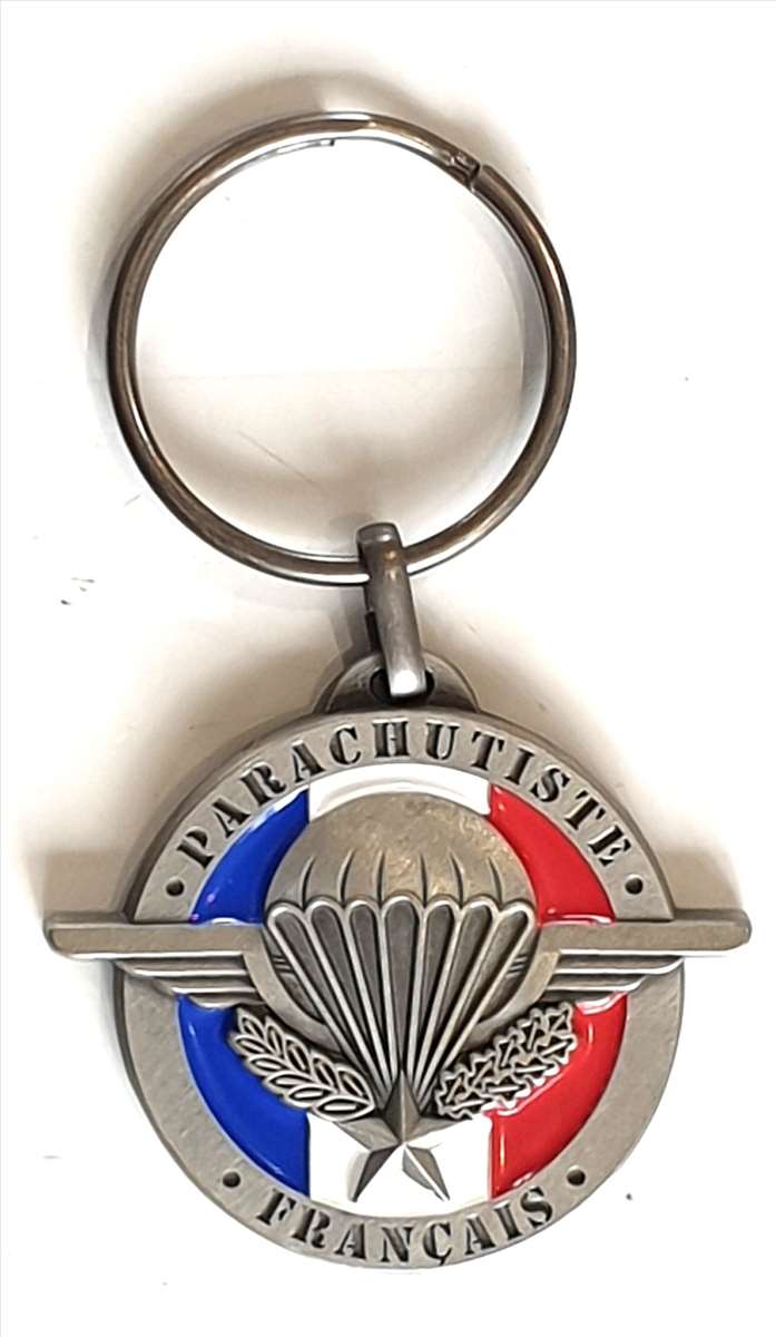 PORTE CLES PARACHUTISTE FRANCAIS
