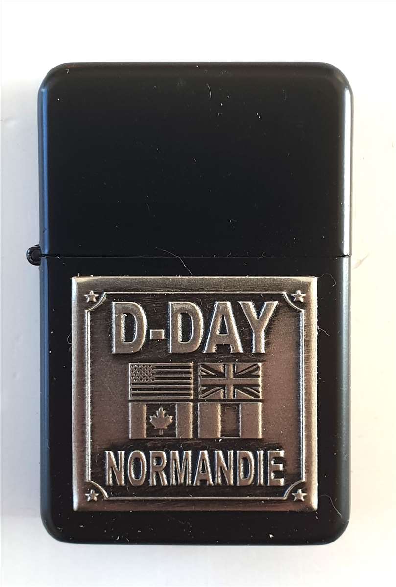 BRIQUET ESSENCE D-DAY ETAIN NOIR