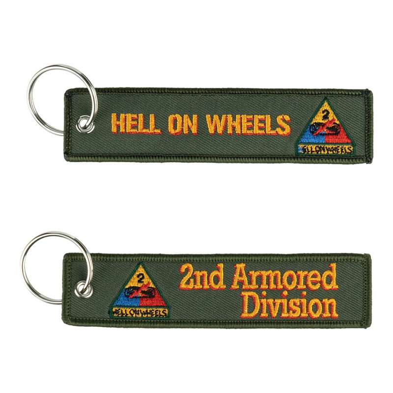Porte clès : Hell on Wheels / 2nd Armored Divisin