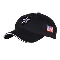 CASQUETTE 2ND INFANTRY DIVISON BLACK