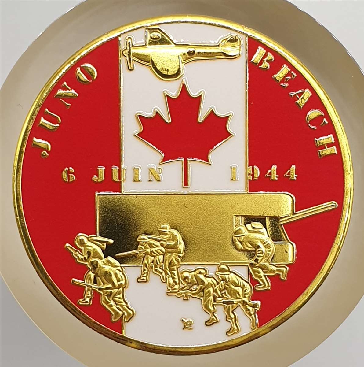MEDAILLE 40MM JUNO BEACH