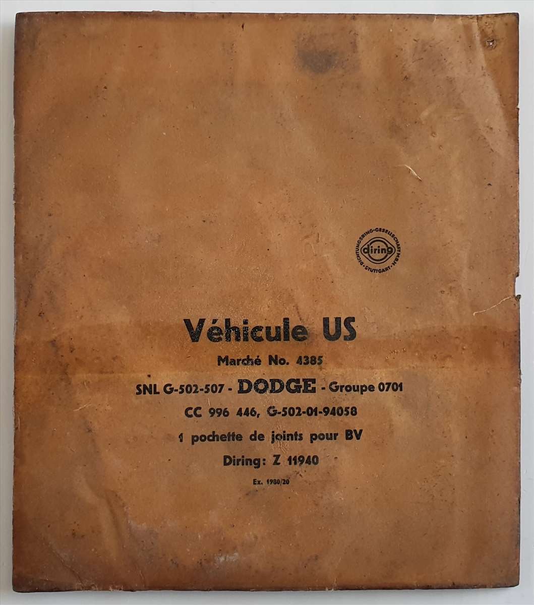 JOINT BOITE DE VITESSE ( POCHETTE 4 JOINT )