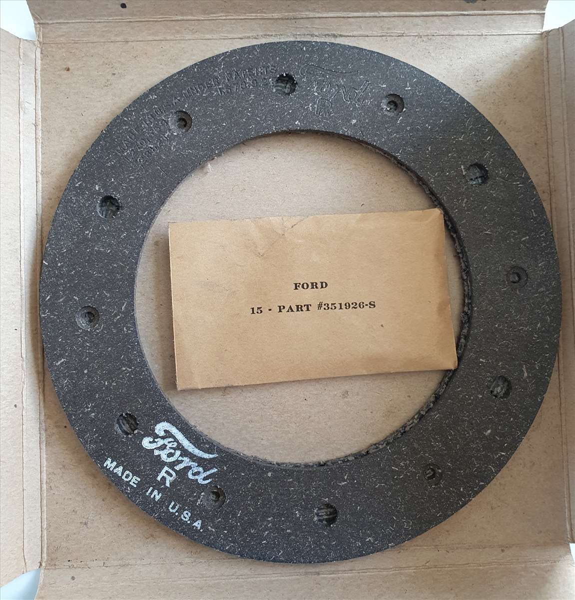 KIT REPARATION DISQUE D'EMBRAYAGE GPW