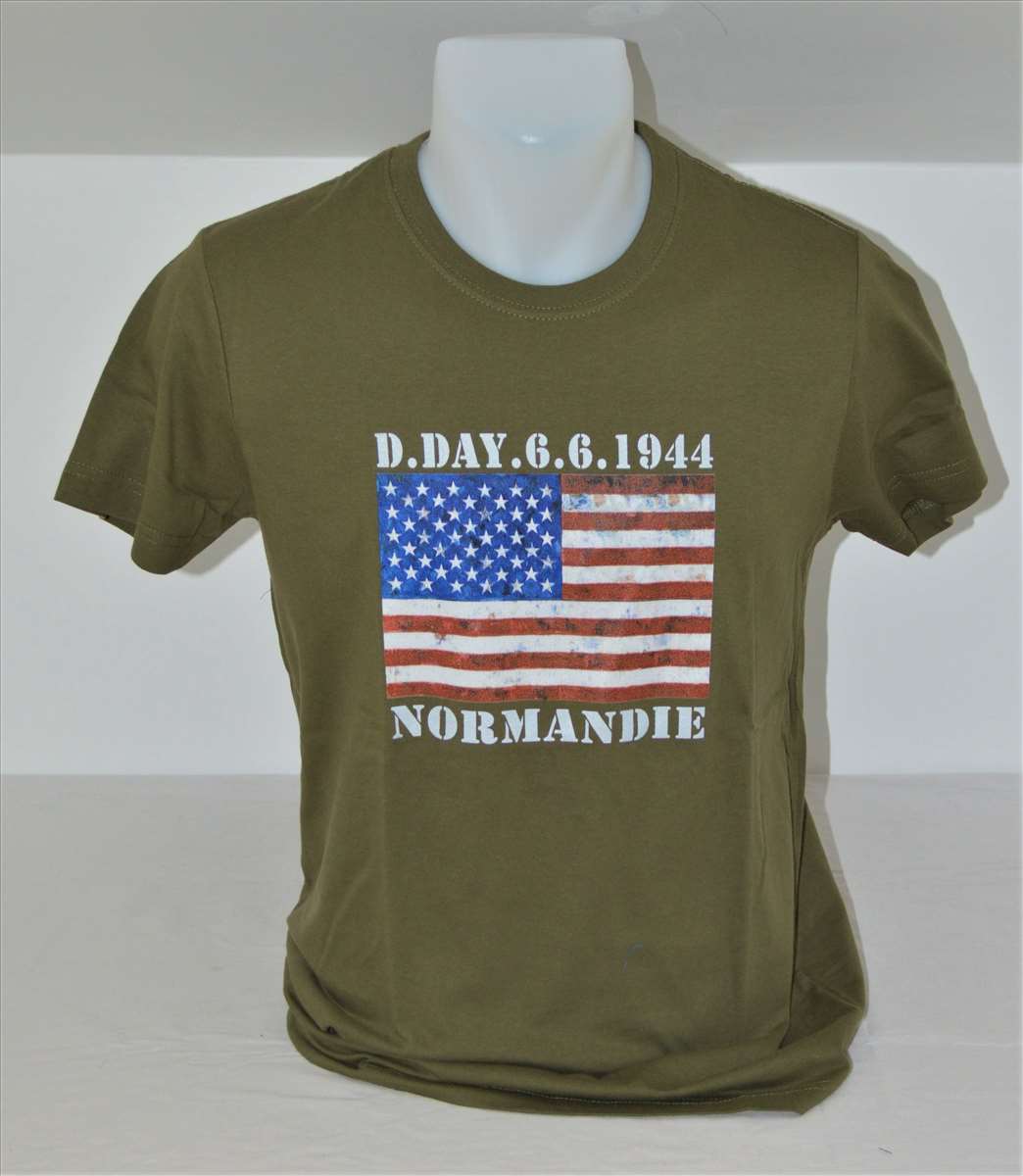 T-SHIRT DRAPEAU US TAILLE S