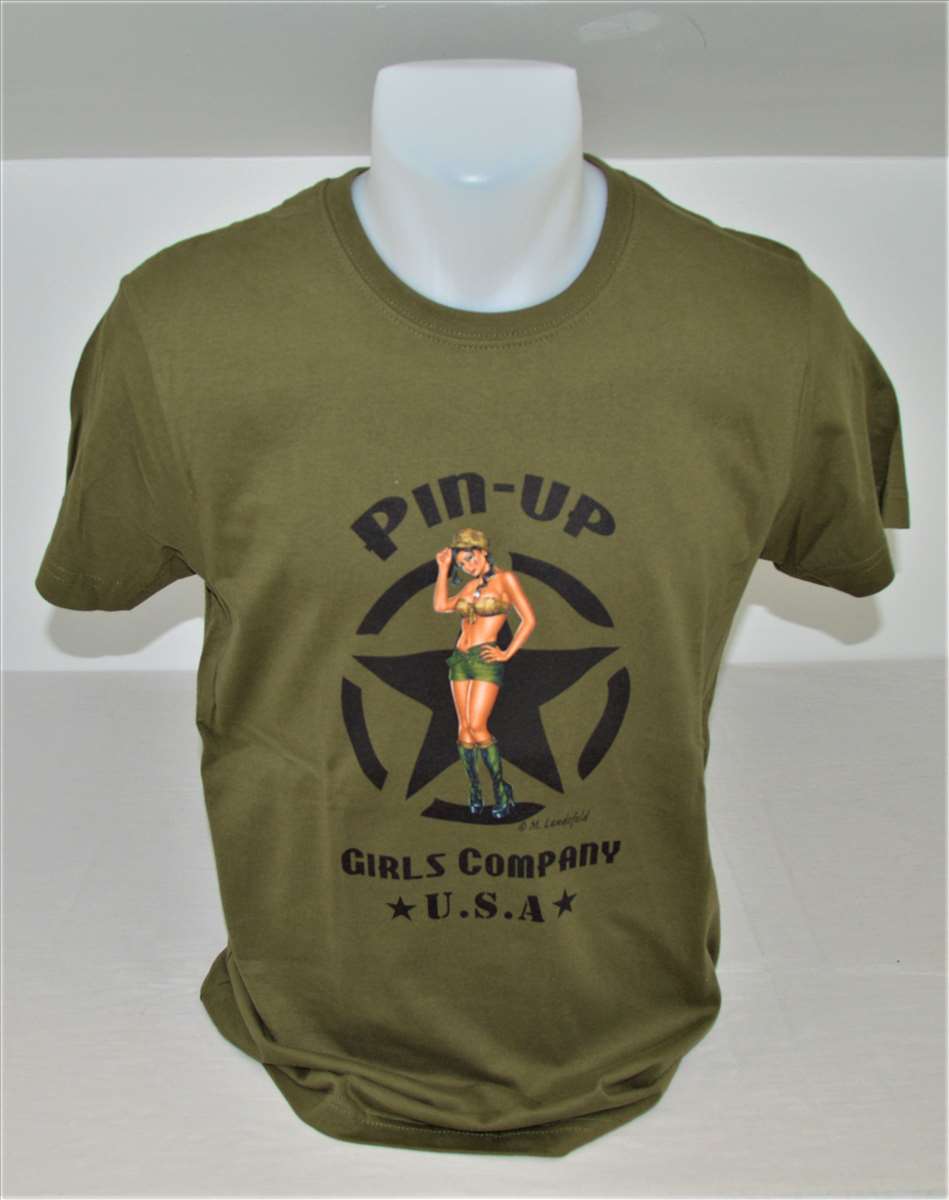 T-SHIRT PIN'UP ETOILE US